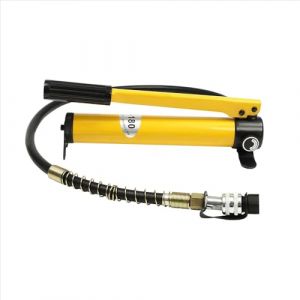 Pompe Hydraulique Manuelle,Pompe Hydraulique Manuelle,Raccord pour Tuyau De Pompe &agrave; Main,Haute Pression 2.0cc,Tuyau De 1 m,Capacit&eacute; De Stockage d'Huile 300cc,Haute Pression 60 Kg/c㎡10t/20t (taoxin oz, neuf)