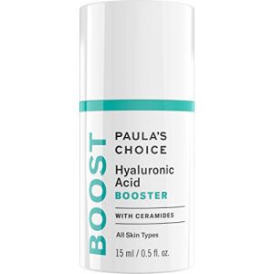 Paula's Choice BOOSTER Acide Hyaluronique S&eacute;rum - Anti &Acirc;ge Hydratant Visage pour la Peau D&eacute;shydrat&eacute;e - R&eacute;duit les Rides - avec C&eacute;ramides & Panth&eacute;nol - Tous Types de Peaux - 15 ml (Paula's Choice Europe, neuf)