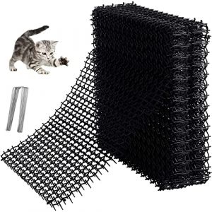 Lot de 12 Tapis Anti Chat 15,5 x 20 cm Pic Anti Chat Repousse Chat Exterieur Tapis Anti Chien avec Epine,Barriere Anti Chat Exterieur, Tapis Répulsif Chat, Anti Chat Exterieur Puissant (GUANGMAO STORE, neuf)