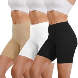 Merlvida Culotte Gainante Femme Ventre Plat Gaine Amincissante sans Couture Panty Gainant Invisible Shorty Anti Frottement Cuisse Leggings Taille Haute sous V&ecirc;tements Sculptantes Short Minceur (Merlvida Direct, neuf)