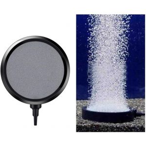 Bulleur Aquarium, Bulleur Bassin, Disque de Pierre d'air pour Aquarium, Pompe a Air Aquarium, Pierre à air pour étangs, Disque à Bulles d'aquarium, pour Fish Tank Koi Pond 10.7CM Hydroponics Decor (Vasting, neuf)