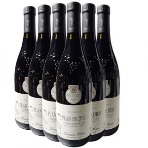 C&ocirc;tes du Rh&ocirc;ne Villages Plan de Dieu - Rouge 2022 - Domaine Martin - Vin Rouge de la Vall&eacute;e du Rh&ocirc;ne (6x75cl) (e-boissons, neuf)