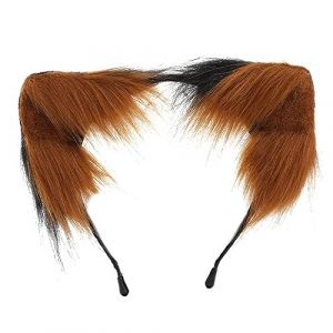 Watreketal Serre Tete,Serre-tête oreilles de renard Cosplay Femme Étudiants Carnavals Personnage Anime Serre-tête Oreille de Chat Serre-tête Peluche Cerceau de Cheveux de Noël (Xuanlang Trading, neuf)