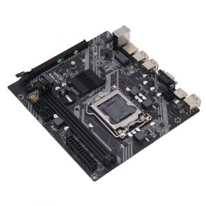 Carte m&egrave;re LGA 1155, Carte m&egrave;re d'ordinateur DDR3 avec Carte r&eacute;seau 100M, Carte Son, HDMI, VGA, Double Emplacement m&eacute;moire DDR3, Carte m&egrave;re M ATX pour Quad Core i3 i5 i7 (Bewinner151, neuf)