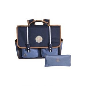 VERTBAUDET Cartable + trousse cool school gar&ccedil;on (VERTBAUDET, neuf)