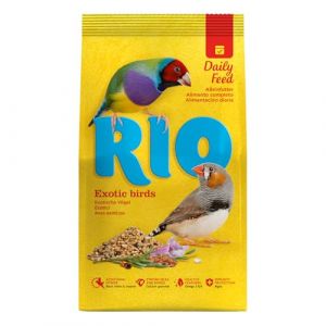RIO Aliment Complet pour Oiseaux Exotiques | 500 g | M&eacute;lange sp&eacute;cialement formul&eacute; de graines et de c&eacute;r&eacute;ales s&eacute;lectionn&eacute;es et appr&eacute;ci&eacute;es | pour l'alimentation Quotidienne (FeedMyAnimal, neuf)