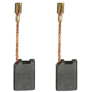 Balais de charbon moteur charbons charbons pour Dewalt meuleuse d'angle DW 456 A Type1/DW 456 B Type2/DW 456 KA Type1 (Hobbypower24, neuf)