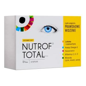 Nutrof Total 60 KAPS (supplekafar, neuf)
