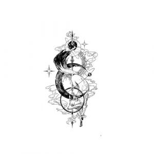 Tatouage Temporaire De Fée Renard, Tatouage Magique Imperméable, Dure Jusqu'à 15 Jours, Faux Tatouage, Tatouage Semi-permanent(E231-1pcs) (CHJWEIHHERT, neuf)