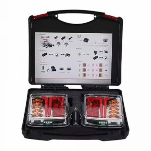 NEWFUN Feux Remorque Sans Fil, 12V Feux de Remorque Led, Feu Remorque, Feu Arrière Magnétique, étanche, Rechargeable, Pour remorque, Camion, Caravane ou poids Lourd, E-Mark (guangfanouzhou, neuf)