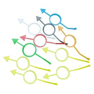 Ronyme Kit de 10 Aides &agrave; la Vis&eacute;e pour Billard, Trainer de Pr&eacute;cision avec Rep&egrave;res, Accessoire d'Entra&icirc;nement pour Billard Chinois et Pool, &Eacute;quipement Pratique pour Enfants et Joueurs Interm&eacute;diaires (praskueu, neuf)