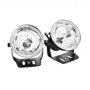 Générique 2 Phares Anti-Brouillard 12V Feux de Brouillard Supplémentaires Universels Pour Voiture Avec Ampoules H3 12V 55W Rond 60mm Blanc (JJ AUTOBITS, neuf)