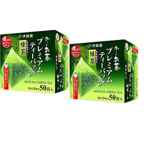 Itoen O～i Ocha Premium Matcha Green Tea, Thé Vert Japonais Ryokucha au Matcha Uji, Sachets de Thé 1.8g, Pack de 2 Boites (Total 100 Sachets), Fabriqué au Japon (Livraison Prioritaire japon Remise sur plusieurs a, neuf)