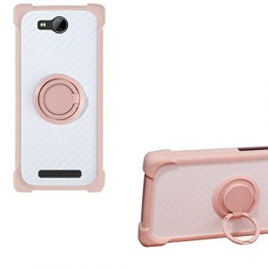 Coque pour Logicom Le Swipe Coque Compatible avec Logicom Le Swipe Coque Étui Support de Bague métallique 360° en PC + Silicone CSKB-Fen (Oujietong, neuf)
