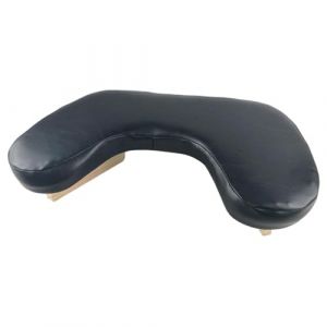 Harilla Coussin repose-main inclin&eacute; en cuir PU, confortable et multifonctionnel, avec base en bois l&eacute;g&egrave;re et portable, Noir (Harilla, neuf)