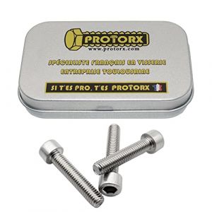 Vis Btr M6 x 30mm : Bo&icirc;te 10 Pcs CHC Inox T&ecirc;te Ronde | Visserie pour Rondelle &Eacute;crous M&eacute;tal | 6 Pans Creux T&ecirc;te Cylindrique Acier A2 Anti-Rouille - DIN 912 | Bo&icirc;te Rangement PROTORX (Kleoxs, neuf)