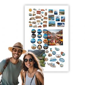 Anwicar Tableau Magnétique - Tableau Effaçable en Acier - Idéal pour Aimants et Notes - Tableau Noir Magnétique Mural - Compatible avec Marqueurs Craie - Kit de Montage Inclus - 100x80 cm - Blanc (Anwicar, neuf)