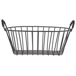 UKCOCO Panier de Rangement pour Usage Domestique Conteneur et Épais pour Bureau Chambre et Salle de Bain Corbeille Polyvalente pour Objets Divers Couleur Marron (Fruitscher, neuf)