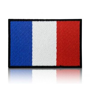 Patch drapeau de la France avec fermeture &agrave; fixation | Drapeau fran&ccedil;ais Patches, Airsoft Patches, France Flag Patch Finally Home&hellip; (Finally Home Shop, neuf)
