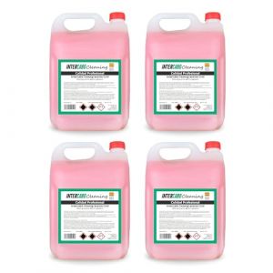 Intercabo – Pack 4 x 5 L Dégraissant Alcalin Polyvalent • 20 L au Total • Nettoyant Puissant Graisses et Saletés • Formule Concentrée • Usage Professionnel Cuisine, Industrie, Collectivités (Bio Amenities, neuf)