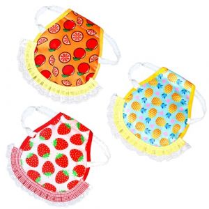 3pcs Selle de Poulet pour Poules pour la Protection, Imperméable Gilet de Poule Tablier de Poulet Veste de Poule Confortable pour Fournitures de Fixation de Protection de Plumes de Volaille (KISEGO, neuf)