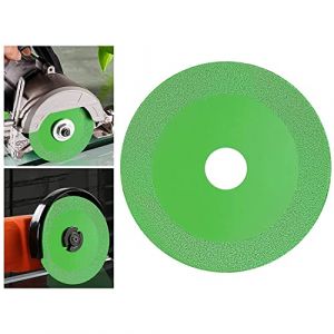 Flintronic 1pc Disque Coupe Verre, Disque Diamant 125 Carrelage, Disque à Tronçonner Diamant, Disque Carrelage pour Bouteille, Porcelaine, Jade, Granit, Verre(125 x 22,23mm) (XJYEU, neuf)