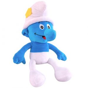 IOSCDH Schtroumpf Peluche Jouet, Dessin animé Peluche poupées, Mignonne en Peluche Jouets, Jouet en Peluche pour Enfants Enfants i Puffi Mignonne Peluche Super Doux Figurine en Peluche(B (ningxiaqingzhikejiyouxiangongsi, neuf)