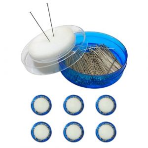 JYC CREATIVE Lot de 1560 épingles de couture, épingles professionnelles, épingles en acier inoxydable, épingles de tailleur, épingles fines, épingles pour couture et artisanat (Pack2-1560 UDS) (J Y C, neuf)