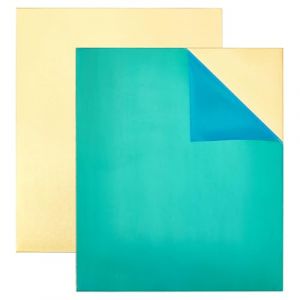 PH PandaHall 2pcs Feuille de Laiton 200x250mm Plaque Laiton 0.5mm Épaisseur, Feuilles de Plaques Plaque de Feuille Mince en Métal pour Bijoux Réparation Électrique Industrie, Amélioration de L'Habitat (PandaHall FR, neuf)