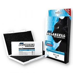 PolarCell Batterie pour LG G5 H850 | G5 Dual SIM H860 | G5 SE H840 | G5 Lite | Remplace la Batterie d'origine LG BL-42D1F | Batterie de Rechange puissante 2950 mAh | Cellules de qualit&eacute; A+ (Wannsee-Electronic, neuf)