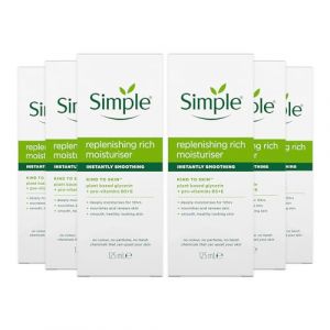 Simple Set de 6 Replenishing Rich Moisturiser 125 ml 1 Unité (WHAT EUROPE BUYS, neuf)