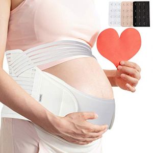 GECONLE Ceinture Grossesse Ceinture de maternit&eacute; Lombaire Dos Abdominal Support pour Femme Enceinte SPD & PGP (EU GECONLE LTD, neuf)