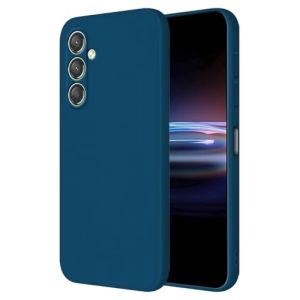 HONLEN Coque pour Samsung Galaxy S24+ / Samsung Galaxy S24 Plus Protection &Eacute;tui, (6.7" inches) Liquide TPU Silicone Case Anti Rayures Ultra Mince Souple Cover en Silicone Bleu Saphir (HONLEN, neuf)