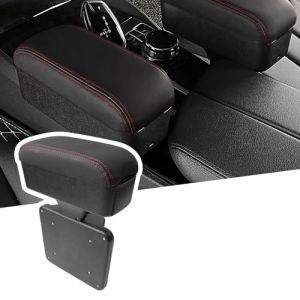SHAOHAO accoudoir voiture universel Boîte d'accoudoir Universelle accoudoir voiture Support de coude, Hauteur Confortable Console Centrale réglable et Confortable accoudoir clio 5 accoudoir voiture (SHAOHAO, neuf)