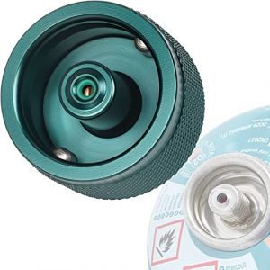 Jeebel Camp Adaptateur pour R&eacute;chaud &agrave; Gaz avec Syst&egrave;me Easy Clic&reg; Plus Adaptateur pour Passer Raccord &agrave; Ba&iuml;onnette CV &agrave; Raccord de Type MSF-1a ou &agrave; Un Raccord de Soupape Lindal (Type Vanne Lindal) (Jeebel Camping, neuf)