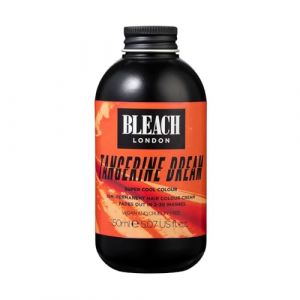Bleach London Tangerine Dream Coloration semi-permanente pour cheveux Orange vif, végétalien, sans cruauté envers les animaux, teinture temporaire vibrante 150 ml (Bleach London, neuf)