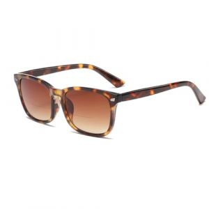 Lunette Loupe Femme Homme Lunettes de Soleil Vintage Mode 90s Lunette Soleil anti Lumière Bleue Imprimé Léopard Protection UV pour Femme Homme Voyage 3,5 Dioptries (crsqx, neuf)