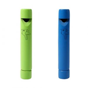 KEMUZ 2 Flûtes à Bec en Bois avec Mécanisme de Nettoyage à Glissière - Jouet Musical Éducatif pour Enfants - Idéal pour Éveil Musical et Cadeau - Flöte Pfeife Kinder (WEIWEIHAI, neuf)
