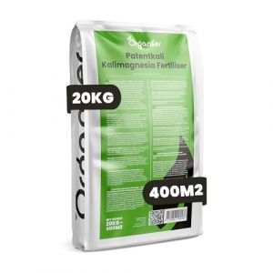 Engrais Potassique Et Magn&eacute;sium Patentkali - 20 Kg Pour 400 M2-30% K₂O + 10% Mgo + 44% So₃ - Pour Cultures Sensibles - Pommes De Terre, Fruits, L&eacute;gumes Et Plantes Ornementales - Organifer (Wilpe Store, neuf)