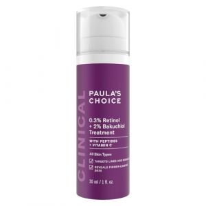 Paula's Choice CLINICAL 0,3% Retinol & 2% Bakuchiol Traitement - Sérum Anti Âge Réduire Rides & les Taches Brunes - avec Peptides - Tous Types de Peaux - 30 ml (Paula's Choice Europe, neuf)
