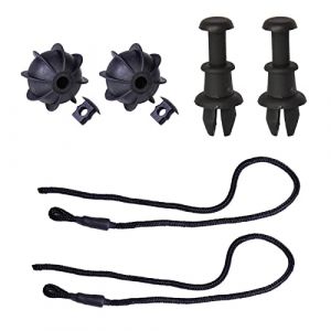 Voiture Corde Universelle,Corde de Fixation de la Cloison du Coffre,Sangle de Fixation de Couvercle de Coffre,Clips de S&eacute;paration de Bagages,Sangle de Plage Arri&egrave;re 2 Pi&egrave;ces Tokaneit (JUSSD, neuf)