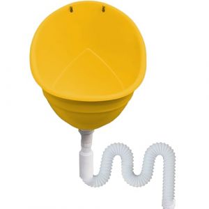 Kensbro D&eacute;flecteur d'urine mural - Urinoir anhydre avec tuyau de 1,5 m - Urinoir portable en plastique pour hommes avec tamis anti-colmatage - Convertisseur d'urinoir pour jardin, toilettes, maison (cloudsesh, neuf)