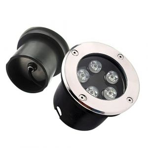 Spot LED Fontaine - Spot LED Piscine Encastrable, Éclairage Sous-marin De Piscine AC/DC 24V, Projecteur De Paysage Sous-marin Submersible Étanche IP68, Pour Piscine De Fontaine De Jardin(Cold White,6W (MEISHI MEIKE, neuf)