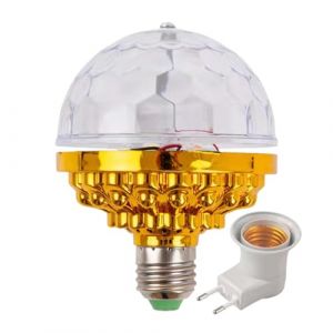 Renchey Lampe Boule Disco Rotative Multicolore | &Eacute;clairage LED Pour D&eacute;coration Int&eacute;rieure - Boule Lumineuse Disco,Pour Amateurs De F&ecirc;tes &Agrave; Domicile Adolescents F&ecirc;tes De No&euml;l Vacances Et Soir&eacute;es (Renchey, neuf)