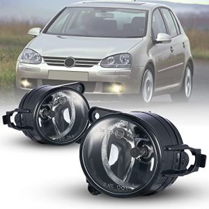 Tula Motoren Feux anti-brouillard pour VW Golf V (1K1/1K5) 11/2004-06/2009 Ein Paar Lentille claire HB4/9006 12V 51W R:1K0941700C L:1K0941699C (tula motoren, neuf)
