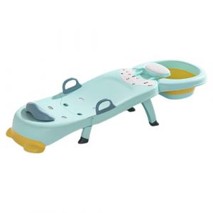 Chaise de shampooing pour - Chaise de shampooing pliable pour r&eacute;glables | Chaise de lavage des cheveux anti-glissement pour gar&ccedil;ons, filles, tout-petit (qixue, neuf)