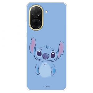 Coque pour Xiaomi Redmi A5 officielle Lilo & Stitch, Stitch Bleu pour protéger votre téléphone portable Coque en silicone souple sous licence officielle Disney. (La Casa de Las Carcasas, neuf)