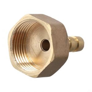 Raccord cannelé en laiton de 3/4" avec filetage femelle BSP, raccord essentiel pour divers raccords de tuyaux (8 mm) (EasyByMall, neuf)