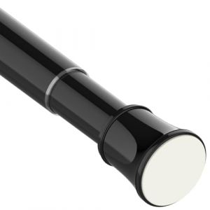 Tringle &agrave; rideaux &agrave; pince Tringle &agrave; rideaux sans per&ccedil;age t&eacute;lescopique de douche - 190-410 cm (diam&egrave;tre 32 mm) (LIEUR, neuf)