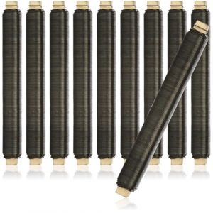 com-four® 10x Fil d'emballage de Fleurs - Fil de Reliure recuit enroulé sur Un bâton en Bois - épaisseur 0,65 mm,1000 g (Fleurie - 10 pièces) (COM-FOUR  Vertriebs GmbH, neuf)